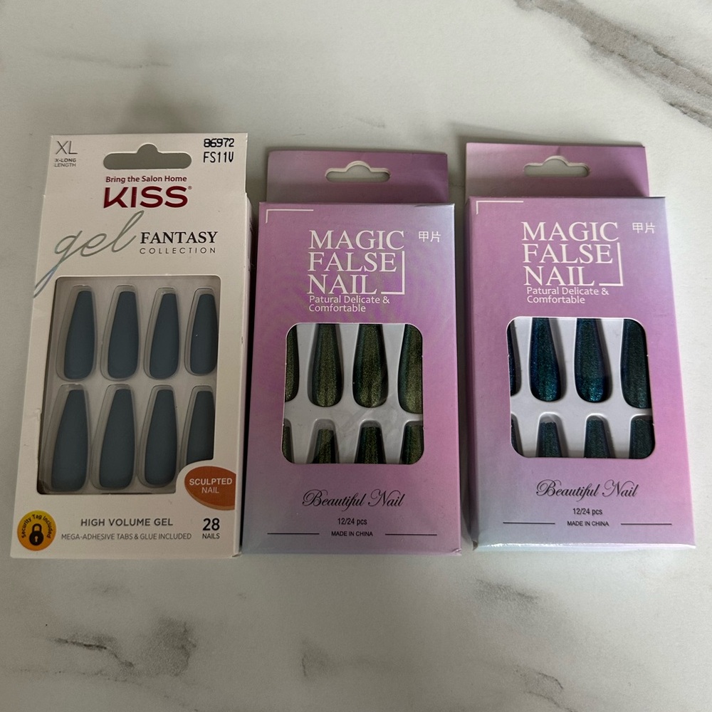Set of 3 Nail kits!